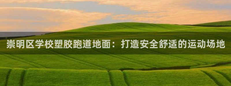 红足一1世666814足球比分网：崇明区学校塑胶跑道地面：打造安全舒适的运动场地