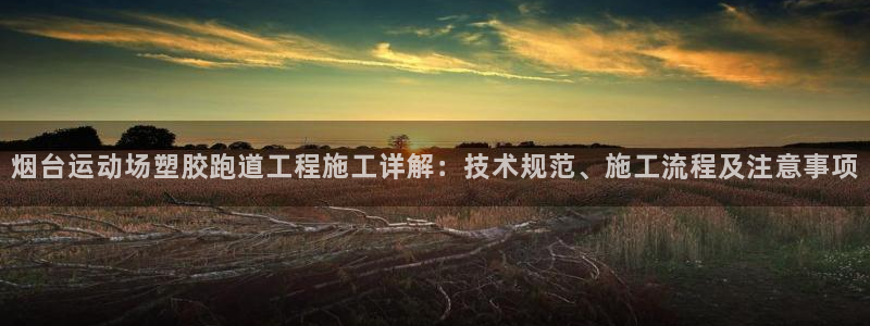 红足一1世开奖记录：烟台运动场塑胶跑道工程施工详解：技术规范、施工流程及注意事项