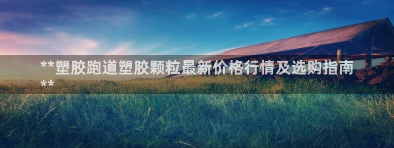 红足一一世足球网开奖记录：**塑胶跑道塑胶颗粒最新价格行情及选购指南
**