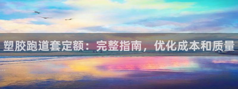 红足1世手机版下载：塑胶跑道套定额：完整指南，优化成本和质量