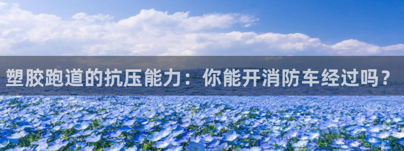 红足一1世：塑胶跑道的抗压能力：你能开消防车经过吗？