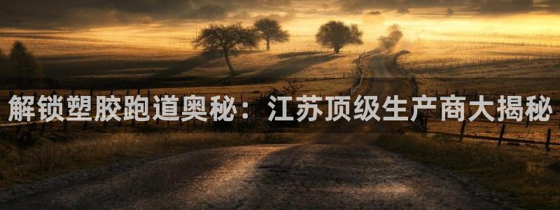 红足 世足球手机网：解锁塑胶跑道奥秘：江苏顶级生产商大揭秘