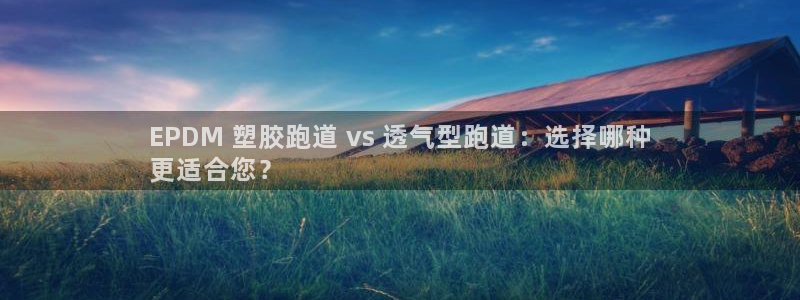 红足一1世平台：EPDM 塑胶跑道 vs 透气型跑道：选择哪种
更适合您？