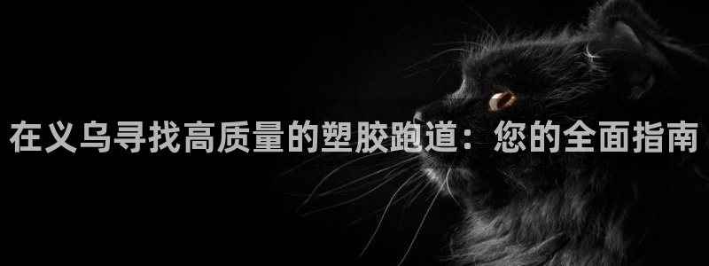 红足一1世66814：在义乌寻找高质量的塑胶跑道：您的全面指南