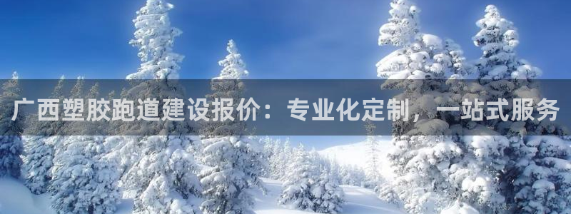 红足一1世官网比分：广西塑胶跑道建设报价：专业化定制，一站式服务