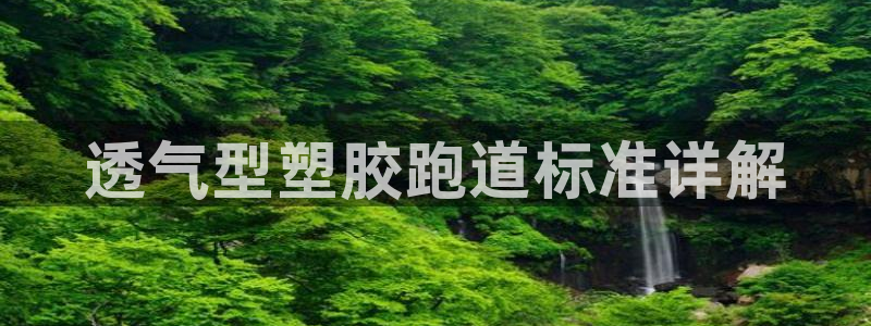 333814红·足一世比分：透气型塑胶跑道标准详解