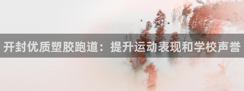 红足足球网：开封优质塑胶跑道：提升运动表现和学校声誉