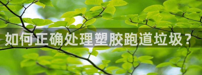 44814红足：如何正确处理塑胶跑道垃圾？
