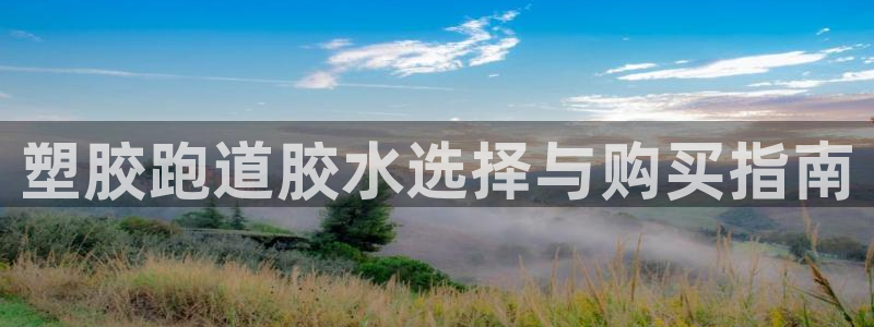 红足一1世手机版新皇冠：塑胶跑道胶水选择与购买指南