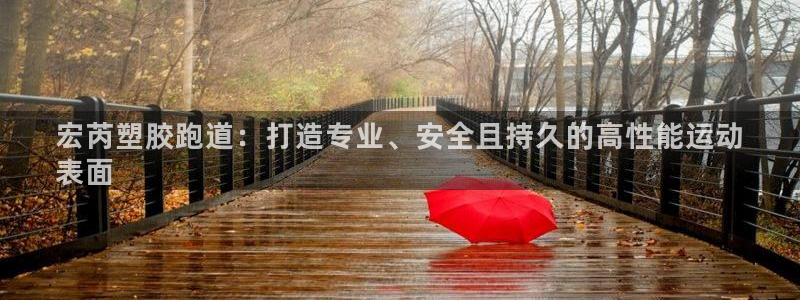 红足一1世官网：宏芮塑胶跑道：打造专业、安全且持久的高性能运动
表面